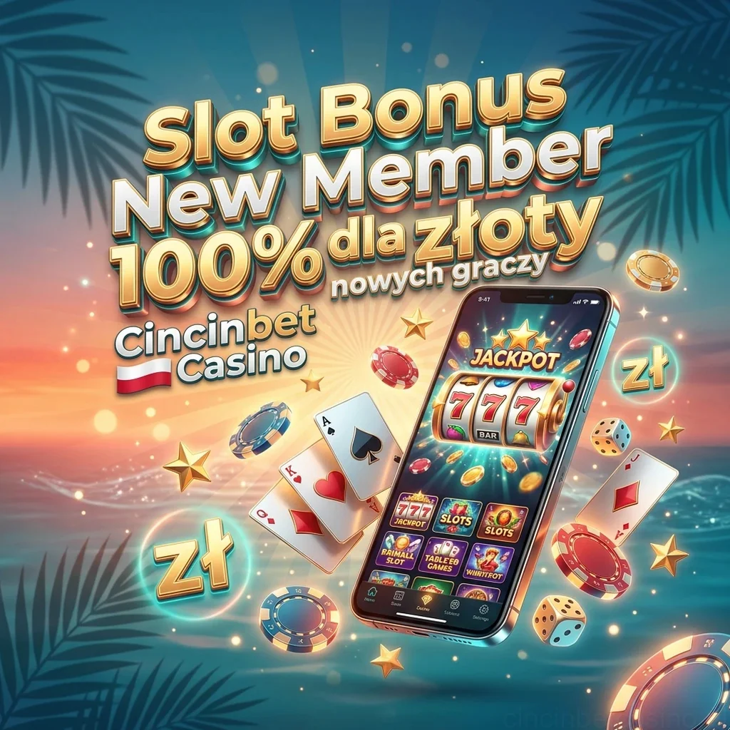 Slot Bonus New Member 100%dla nowych graczy